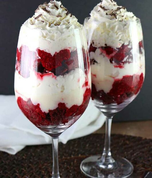 Himbeer Traum Dessert Rezept Schnelle Und Einfache Rezepte