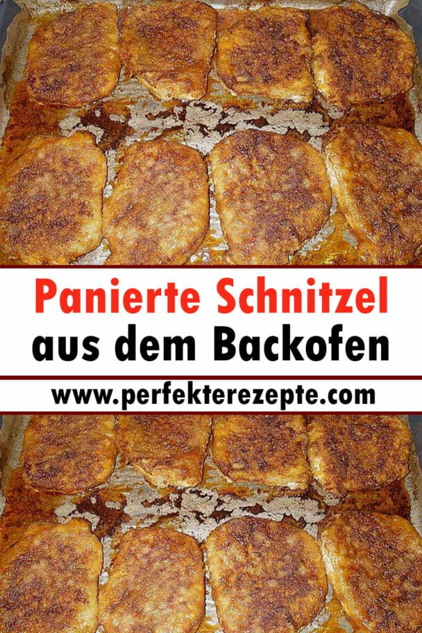 Panierte Schnitzel Aus Dem Backofen Rezept Schnelle Und Einfache Rezepte