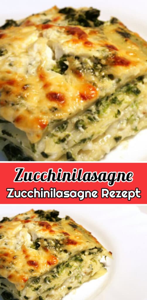 Bild von Zucchinilasagne