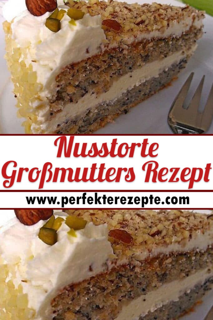 Nusstorte – Großmutters Rezept - Schnelle und Einfache Rezepte