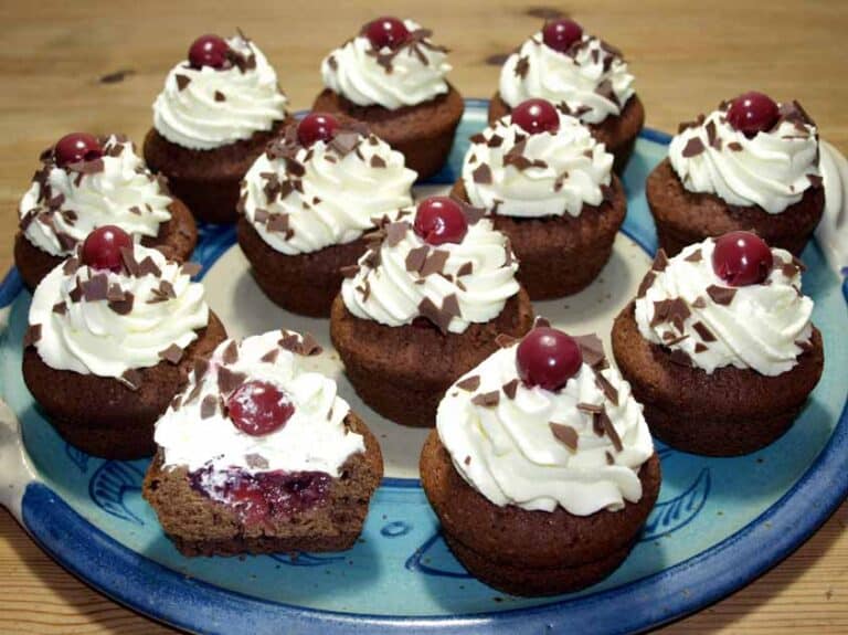 Schwarzwälder Kirsch-Muffins Rezept