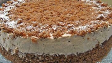 Cappuccino-Krümeltorte Rezept