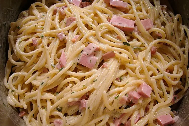 Einfacher Spaghettisalat Rezept