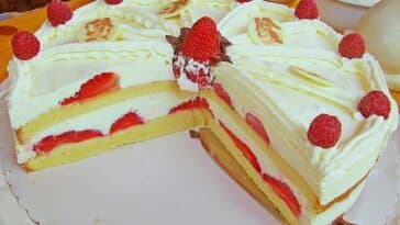 Erdbeertorte mit Quarkcreme Rezept