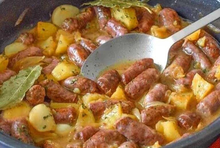 Kartoffel Bratwurst Pfanne Rezept