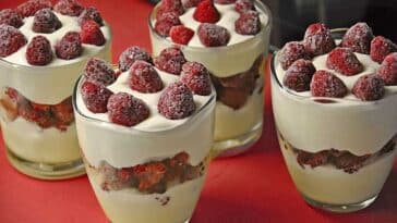 Lecker Mascarpone Himbeer Quark Rezept