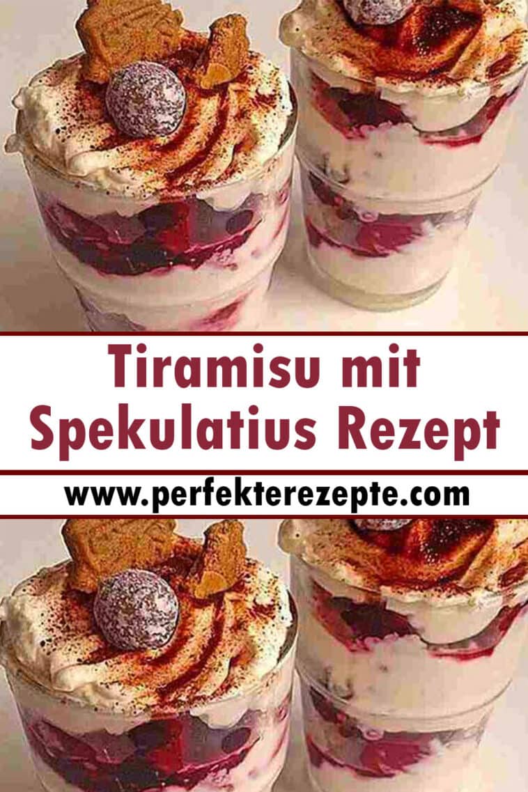 Tiramisu Mit Spekulatius Rezept - Schnelle Und Einfache Rezepte