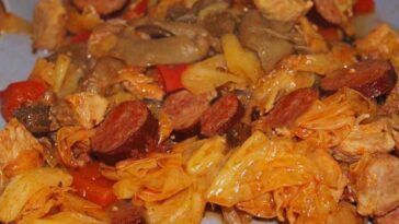 Bigos Rezept, Polnische Sauerkraut Speise