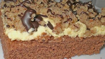 Friss Dich Dumm Kuchen Mit Vanillepudding Rezept