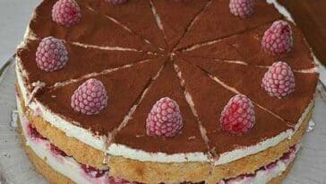 Himbeer-Tiramisu-Torte Rezept