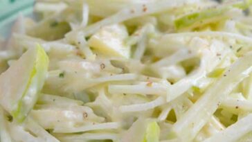 Kohlrabisalat mit Äpfel Rezept