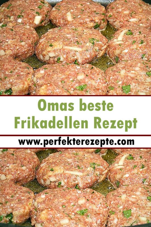 Omas Beste Frikadellen Rezept - Schnelle Und Einfache Rezepte