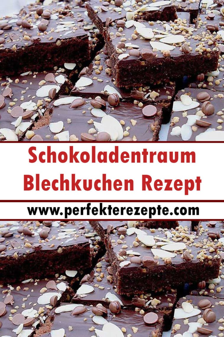 Schokoladentraum-Blechkuchen Rezept - Schnelle und Einfache Rezepte