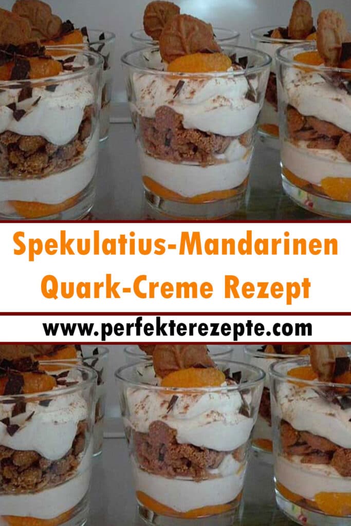 Spekulatius-Mandarinen-Quark-Creme Rezept - Schnelle Und Einfache Rezepte