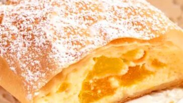 Topfen – Marillenstrudel Rezept