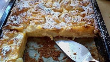 Apfelkuchen mit leckeres Vanille Schmand Rezept