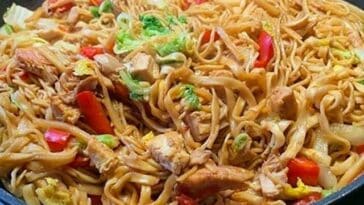 Asiapfanne mit Eiernudeln Rezept