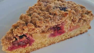 Brombeer-Apfel-Kuchen mit Zimtstreusel Rezept