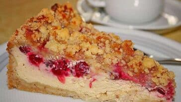 Johannisbeer-Käsekuchen mit Streuseln Rezept