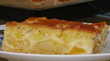 Pfirsich-Mascarpone Kuchen mit Streuseln Rezept