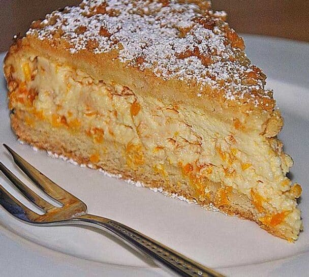 Streuselkuchen mit Mandarinen und Schmand Rezept - Schnelle und ...