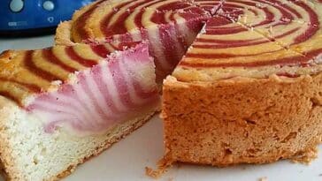 Zebra-Himbeer-Käsekuchen Rezept