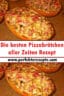 Die Besten Pizzabrötchen Aller Zeiten Rezept - Schnelle Und Einfache ...