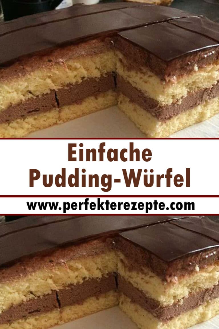 Einfache Pudding-Würfel Rezept - Schnelle und Einfache Rezepte