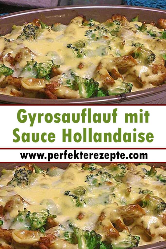 Gyrosauflauf Mit Sauce Hollandaise Rezept - Schnelle Und Einfache Rezepte