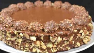 in 20 minuten fertig und ohne backen, Ferrero Rocher Torte Rezept