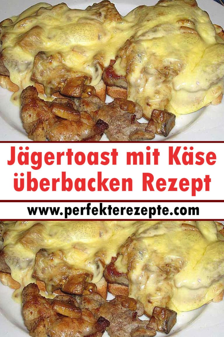 Jägertoast mit Käse überbacken Rezept, zum Sattessen - Schnelle und ...