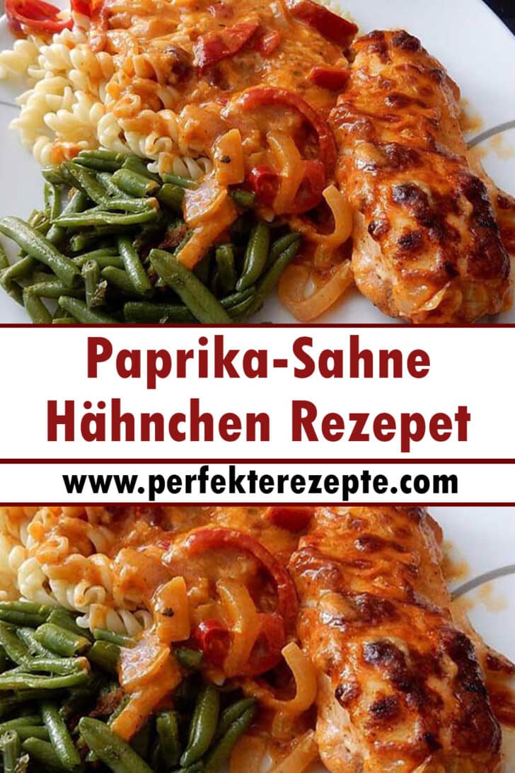 Paprika-Sahne-Hähnchen Rezepet - Schnelle Und Einfache Rezepte