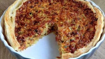 Quiche mit Lauch und Schinken Rezept