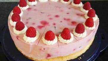 Super schnelle Himbeertorte Rezept