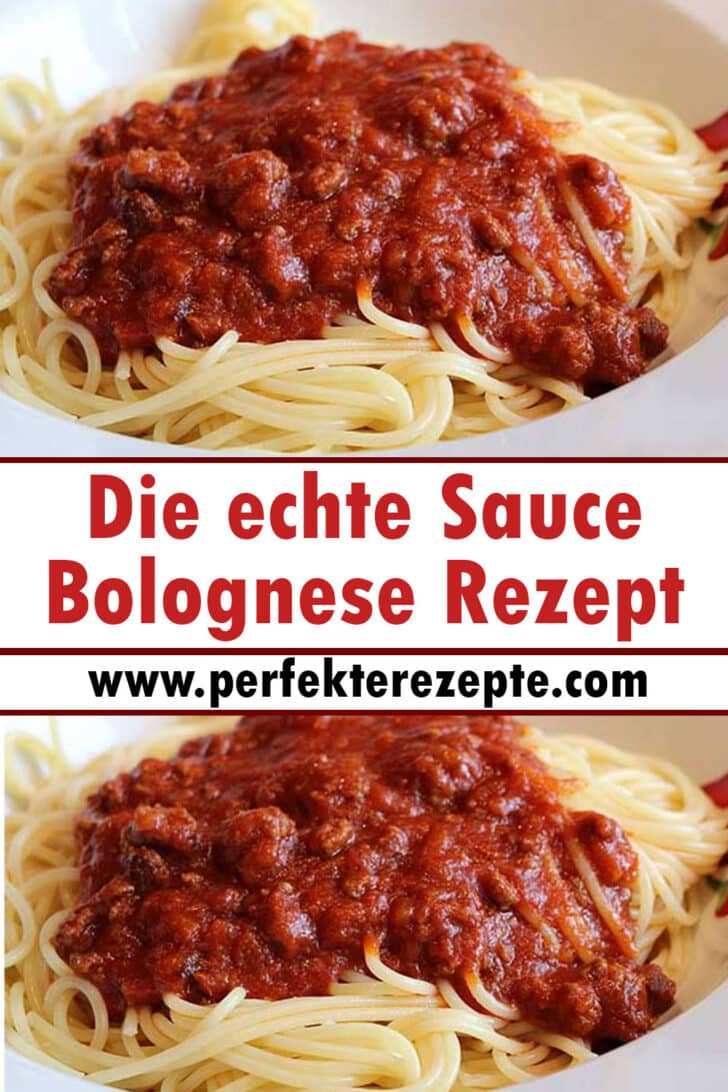 Die echte Sauce Bolognese Rezept: aus Bologna, mit Spaghetti - Schnelle ...