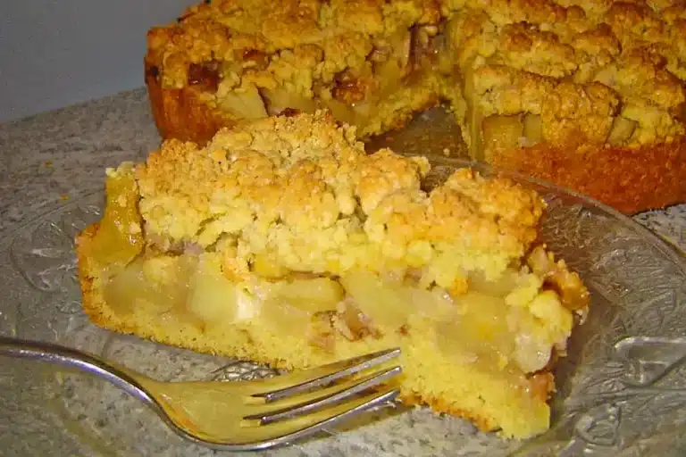 Apfel Kuchen mit Walnuss Rezept