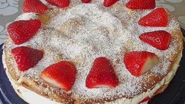 Erdbeer-Flocken-Torte Rezept