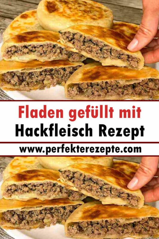 Fladen gefüllt mit Hackfleisch Rezept zum Sattessen! - Schnelle und ...