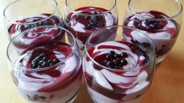 Leckere Heidelbeer-Mascarpone Dessert Rezept