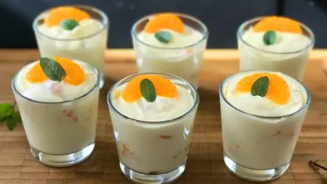 Oma’s Mandarinen Dessert Rezept mit 3 Zutaten!