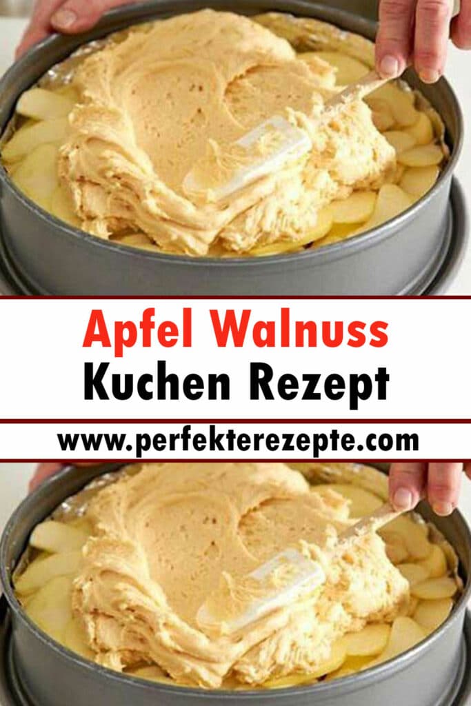 Apfel Walnuss Kuchen Rezept - Schnelle und Einfache Rezepte