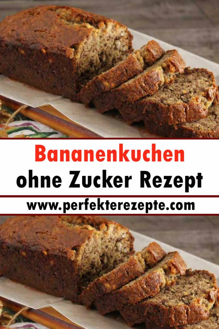 Bananenkuchen ohne Zucker Rezept - Schnelle und Einfache Rezepte