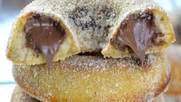 Donuts Gefüllt Mit Nutella Rezept, Aus Dem Backofen!