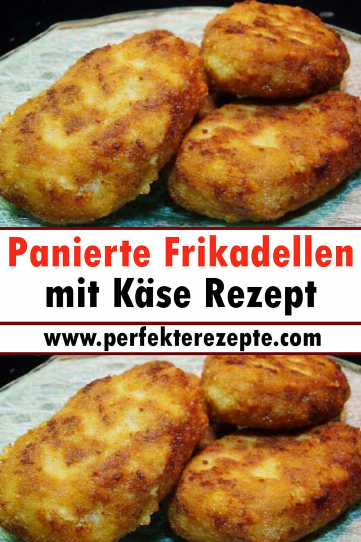 Panierte Frikadellen mit Käse Rezept - Schnelle und Einfache Rezepte