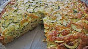 Schafskäse Zucchini Quiche Rezept