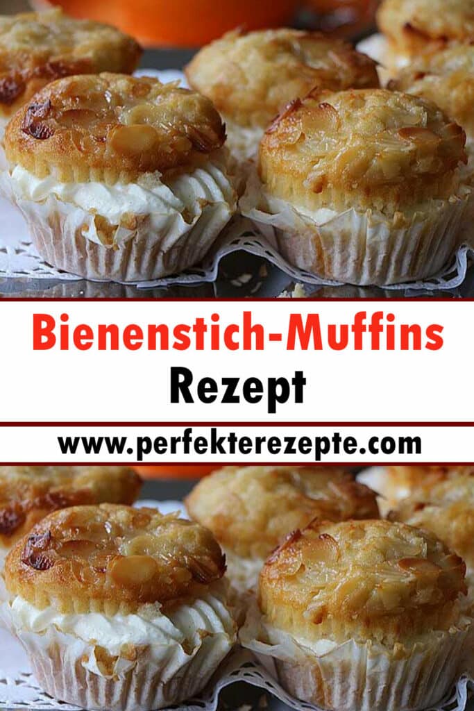 Bienenstich-Muffins Rezept - Schnelle und Einfache Rezepte