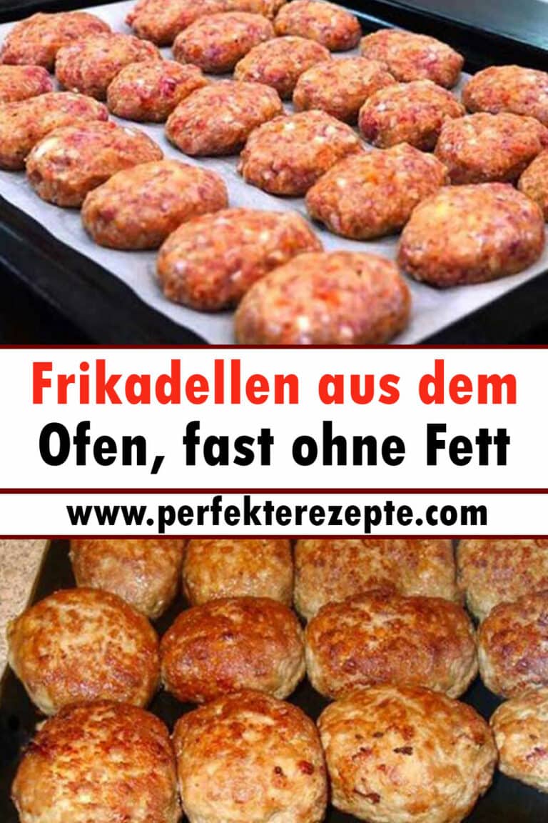 Frikadellen aus dem Ofen, fast ohne Fett Rezept - Schnelle und Einfache ...