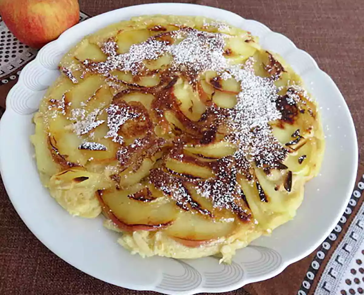 Apfel Pfannkuchen Rezept - Schnelle und Einfache Rezepte