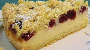 Kirschkuchen mit Streuseln Rezept