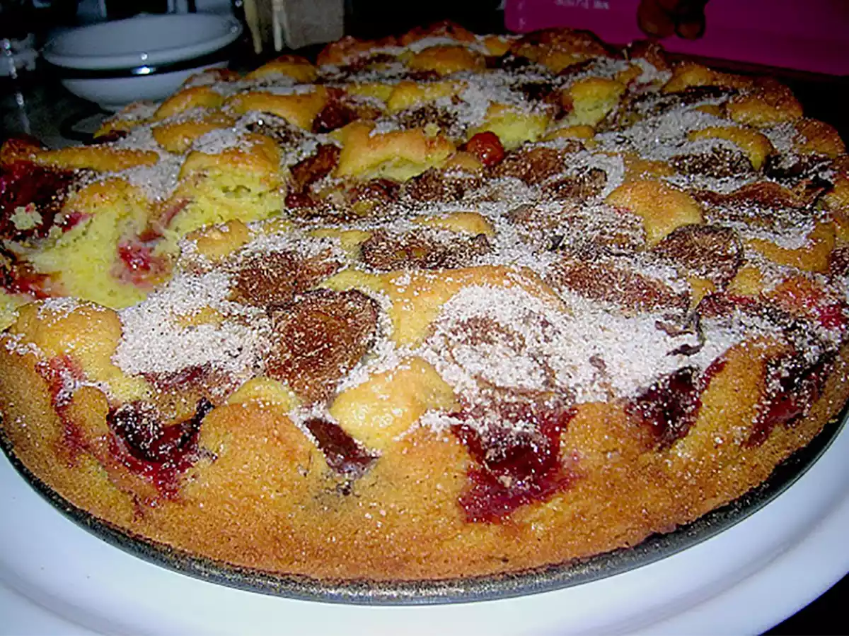 Versunkener Pflaumen Kuchen Rezept - Schnelle und Einfache Rezepte